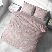 Patalynės komplektas SAVAS HOME PROVANCE CORAL, 140 x 200 cm, 50 x70 cm, 100% mikropluošto