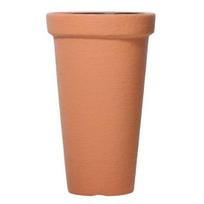 Plastikinis vazonas CLASSIC TOWER, su įdėklu, terakotos sp., 40 x 63 cm