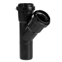 Betriukšmės kanalizacijos trišakis PIPELIFE Master 3Plus, DN50 x 50 x 45°