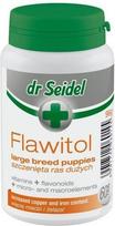 Preparatas didelių veislių šuniukams Dr Seidel FLAWITOL DERMAPHARM, 60 tab.