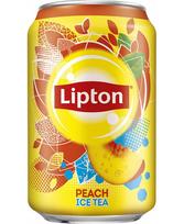 Šaltoji arbata LIPTON Peach, 0,33 l, skardinė, D