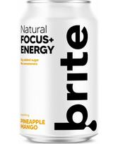 Energinis gėrimas BRITE, ananasų ir mangų skonio, 330 ml, skardinė