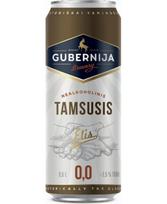 Alus GUBERNIJA, Naked Brown Ale, Nealkoholinis, 0,5 l, skardinė
