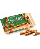 Vafliniai Vamzdeliai “KONAFETTO” su Riešutiniu Įdaru, 140g