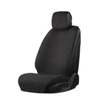 SEAMETAL Lino Automobilio Sėdynės Užvalkalas Priekinės Sėdynės Pagalvėlė Patogus Kvėpuojantis Apsauginis Kilimėlis Keturių Sezonų Pagalvėlė 1PC Front seat juoda