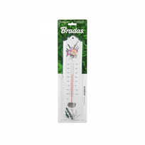 Bradas WHITE LINE lauko termometras - metalinis 22cm, WL-M32