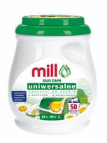 ECOMILL Profesionalios Universalios skalbimo kapsulės, MILL 50 vnt.