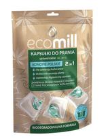 ECOMILL Universalios 2in1 Konopės skalbimo kapsulės, ECOMILL 30 vnt.