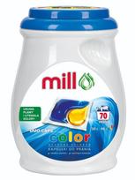 ECOMILL MILL Professional Color skalbimo kapsulės 70 vnt.