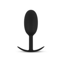Analinis kaištis Heavy Duty Weighted Butt Plug, juodas