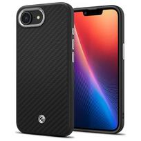 Spigen Enzo Aramid MagSafe case for iPhone 16e, black