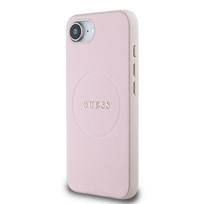 GUESS PU Grained Classic Logo MagSafe Case for Apple iPhone 16e
