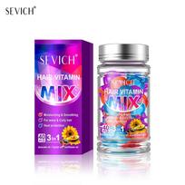 40 vnt Mix Hair Vitamin Capsules Plaukų gydomasis aliejus Atstatomasis pažeistų glotnių plaukų priežiūros serumas Maitinamasis Keratino kompleksinis aliejus