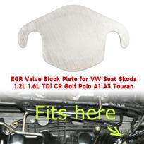 EGR vožtuvo uždengimo plokštelė VW Seat Skoda 1.2L 1.6L TDi CR Golf Polo