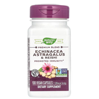 Nature's Way Echinacea Astragalus & Reishi 1200 mg 100 vcaps