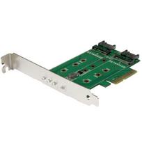 Kontroler StarTech PCIe 3.0 x4 -2x M.2 B-key + M.2 M-key (PEXM2SAT32N1)
