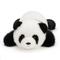 Pliušinė panda lėlė pagalvė, meškinas gyvūnas lėlė, audinio lėlė dovana 45cm