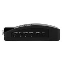 Kompozicinis TV BNC S Video į VGA vaizdo konverterio adapteris DVR US PLUG