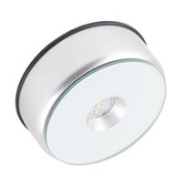 LED spalvotas šviesos besisukantis kristalinis ekrano pagrindas stovas laikiklis su AC Sidabrinis US PLUG white