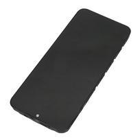 6,6 colio LCD ekranas su lietimui jautriu stiklu ir rėmeliu, LCD pakeitimas, skirtas Samsung Galaxy black