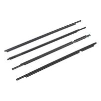 4 vnt. automobilio lango sandarinimo juosta 75711?60061 Pakeitimas Toyota Land Cruiser Prado 120