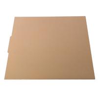 3D Printer Build Plate 500x500mm Dual Sided PEI 3D Printer Heated Bed Platform with Magnetic Base