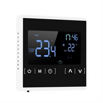Namų programuojamas termostatas Clear Comfort Išmanusis jutiklinis ekranas Šildymo termostatas Lengvai skaitomas ekranas juoda