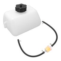 1L Dujų Kuro Bakas su Žarna Kuro Filtru Baltas 43cc 47cc 49cc 2 Taktų Mini Motociklui Keturračiui