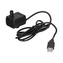 Vandens siurblys USB kištukas bešepetėlis mikro panardinamas siurblys cirkuliacinis įrenginys DC5V 170LH 100cm pakėlimas