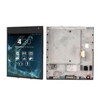 Juodas LCD jutiklinio ekrano surinkimas su nuėmimo įrankių rinkiniu Blackberry Passport Q30