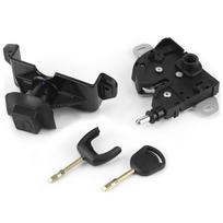 Variklio dangčio užraktas su cilindru ir 2 raktais 6C1A16D748AB Tinka Ford Transit MK7 0611 black