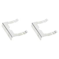2 vnt. automobilio galinės numerio lentelės lempos spaustukas 55077370AB Pakeitimas DODGE RAM 1500 2500 3500 white