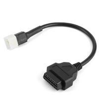 Diagnostikos 6 kontaktų į OBD2 16 kontaktų adapterio kabelis motociklo gedų nustatymo jungtis tinka Sinnis
