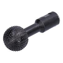 Rutulinė šlifavimo galvutė sferinis dildė metalinis rutulys drožimo grąžtas frezavimo įrankis kampiniam šlifuokliui 10 mm 10mm / 0.39in
