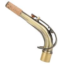 Saksofono kakliukas žalvarinis alto saksofonui lenktas vamzdelis muzikos instrumentų priedai 2,45 cmantikinis žalvaris