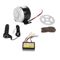 12V 250W elektrinio dviračio variklio komplektas 2750RPM didelio greičio elektrinis pavarų variklis su valdikliu