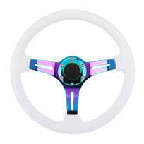 14in 6?Hole Racing vairas spalvingas stipininis ABS dreifuojantis ratas, universalus automobiliui