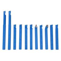 11 vnt. 8*8 mm tekinimo staklių įrankiai su karbido antgaliais, suvirinimo, frezavimo, pjovimo, tekinimo įrankių rinkinys