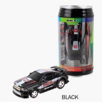 8 spalvų „Coca-Cola“ skardinė, mini RC automobilio radijo nuotolinio valdymo pultas, mikro lenktyninis automobilis, 4 dažnių žaislas vaikams, dovanos, RC modeliai juoda