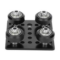 V Type Gantry Plate Black for 3D Printer Accessories Aluminum Profiles  Standard 2020
