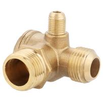 Išorinis sriegis 90 laipsnių žalvarinis oro kompresoriaus atbulinis vožtuvas atsarginės dalys 20*19*10mm
