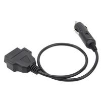 OBD2 Transporto priemonės ECU Avarinio Maitinimo Kabelis 12V su Cigarečių Degikliu Automobilis į OBD Moterišką