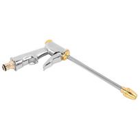 High Pressure Water Spray Gun Long Hose Brass Nozzle Adjustable Car Wash Garden Watering Gun