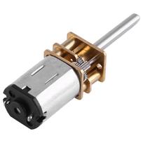 DC 12V elektrinis redukcinis variklis su ilgu išėjimo velenu (100 aps./min)