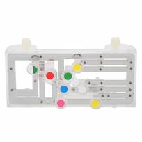 Guitar Learning System Teaching Aid Helper Folk Ukulele Chord Trainning for BeginnerSilver