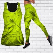 Purple Dragonfly Print Yoga Outfit for Women Fashion Workout Leggings Fitness Sports Casual Yoga Pants XS geltona