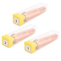 3 vnt. propano pjovimo antgalio izobarinis dujų degiklio antgalis liepsnos pjovimo mašinai 0,9 mm 1,2 mm 1,5 mm
