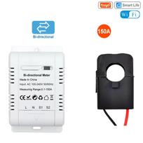 Tuya Smart Bi Directional WiFi energijos matuoklis 150A gnybtų srovės jutiklis, transformatorius