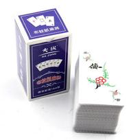 Nešiojamas mini Mahjong kortų žaidimas kelionėms, bendrabutyje ir vakarėliams
