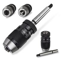 B16 116mm Plieninis Savaime Įsitempiantis Raktinis Gręžimo Griebtuvas + MT2B16 Velenas Tekinimo Staklių Gręžimo Staklėms MK2 juoda